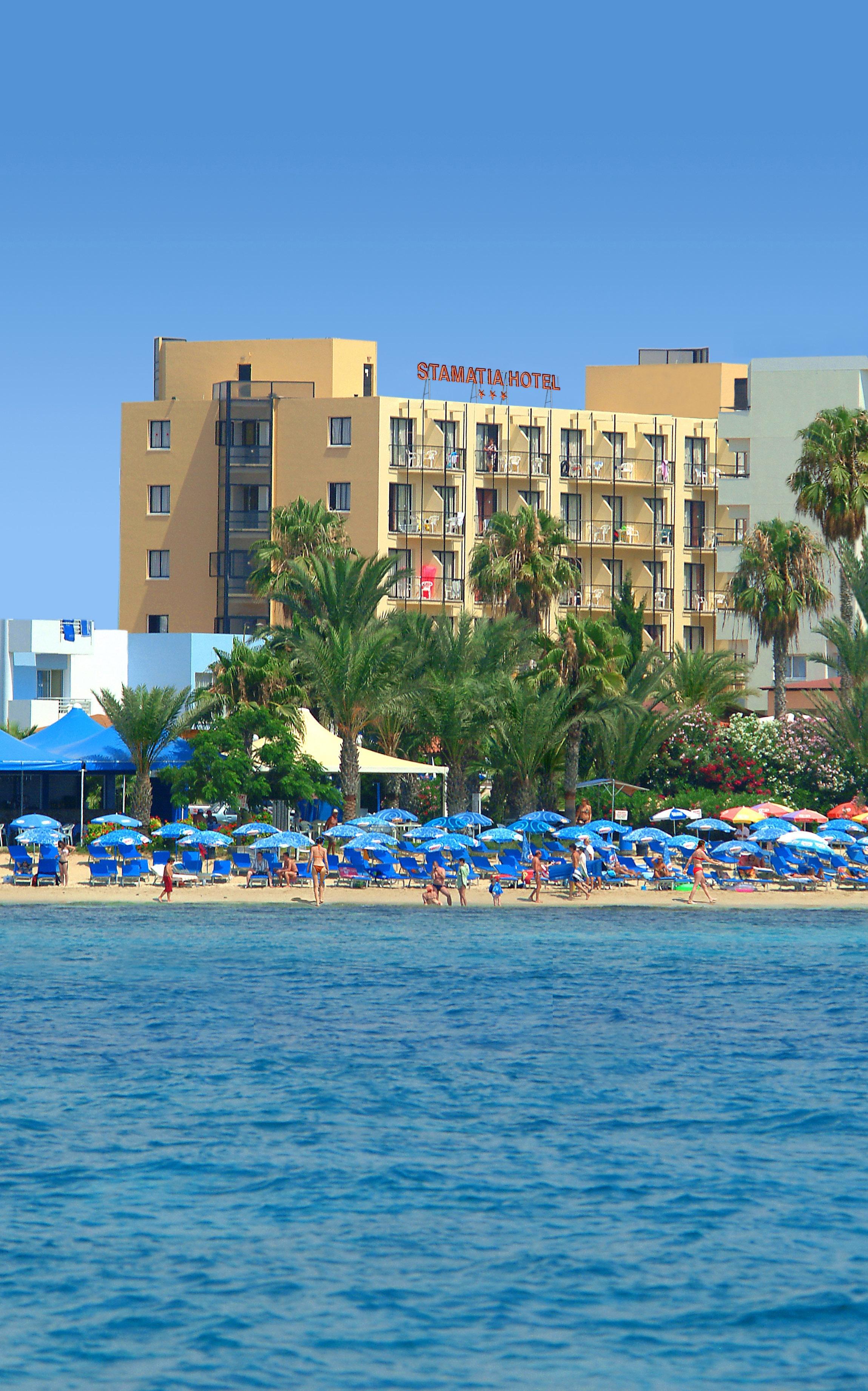 Stamatia Hotel Ayia Napa Exterior foto